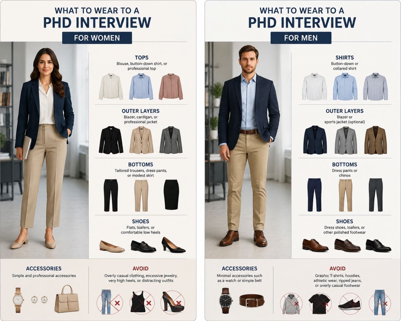 What to Wear to a PhD Interview