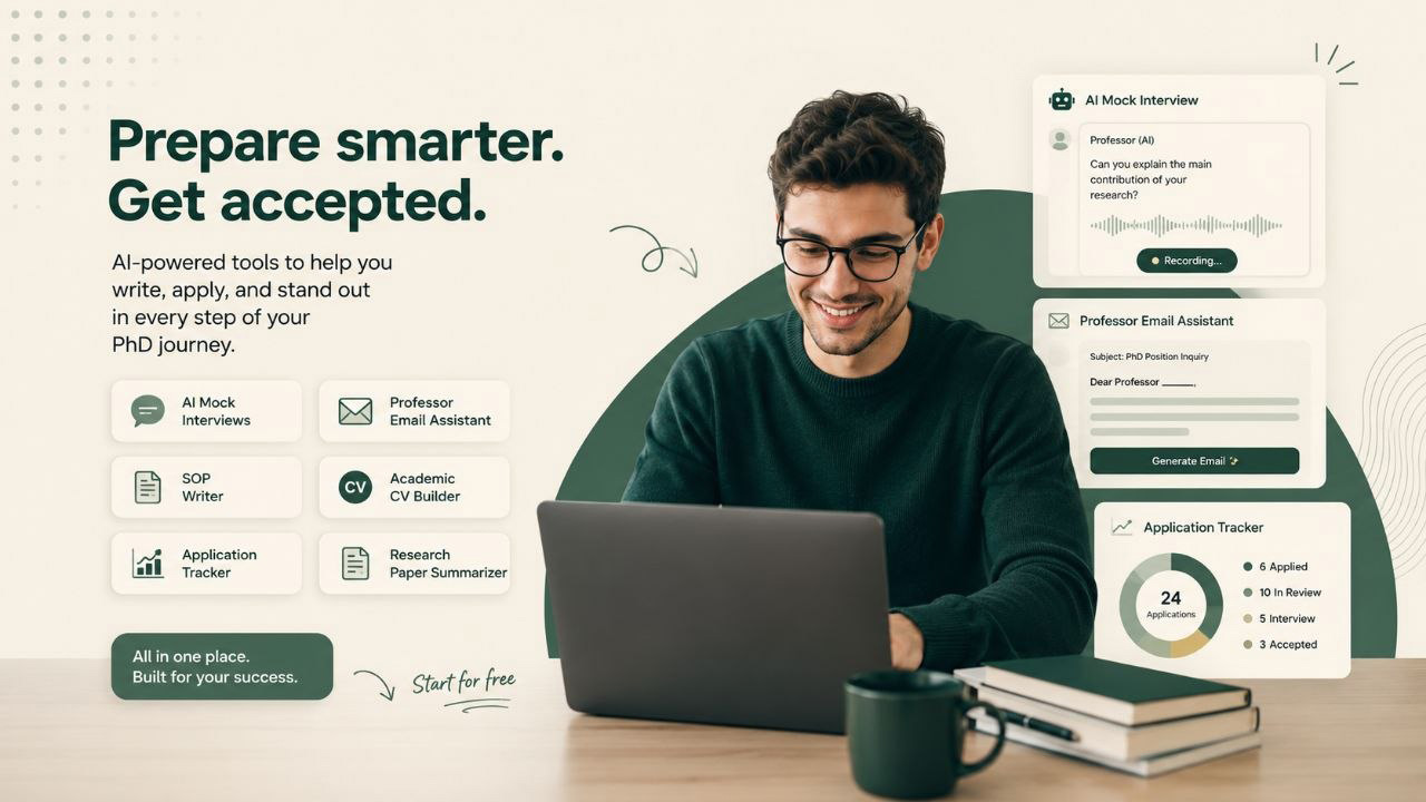 Practice Your PhD Interview Introduction with Acatrix