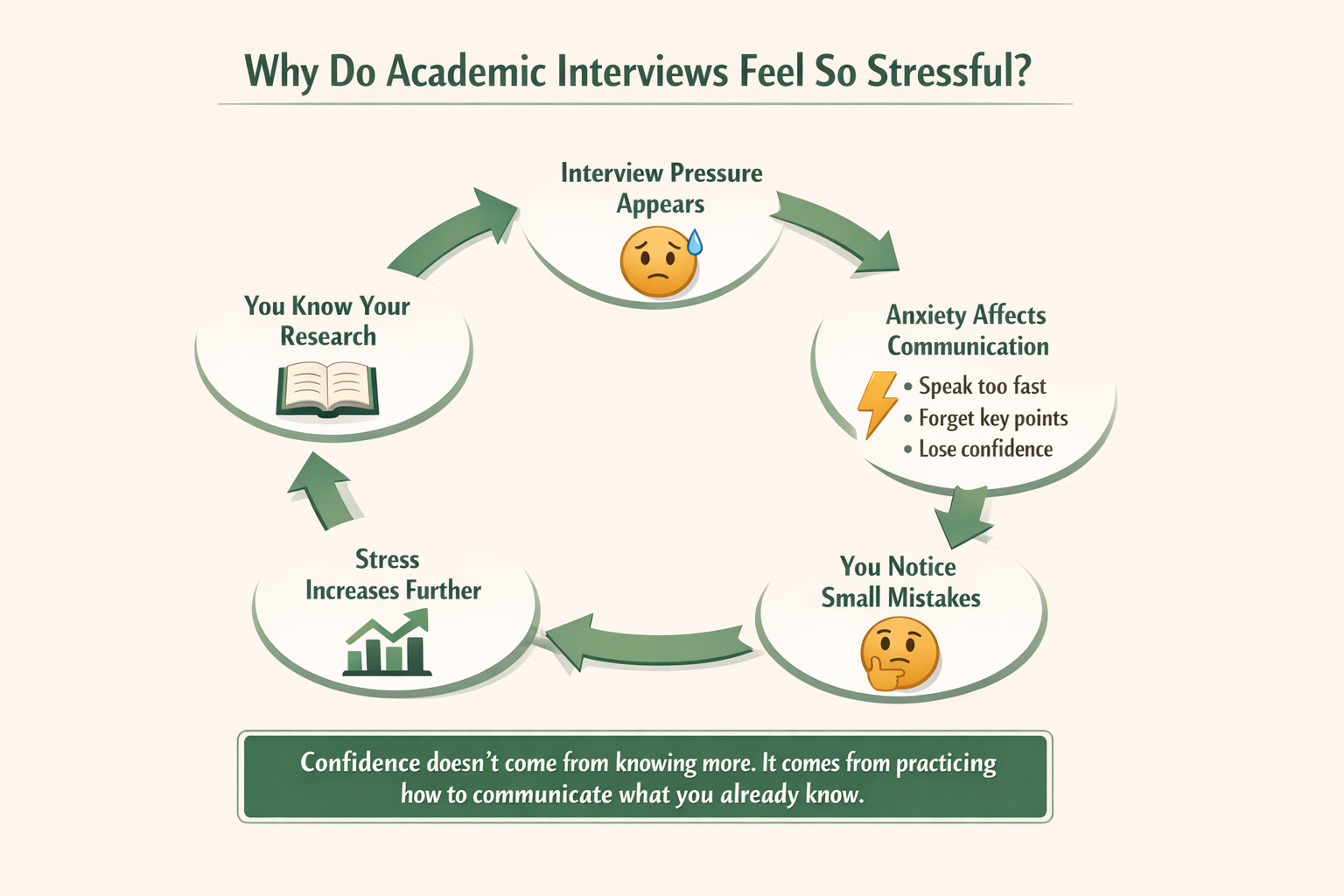 The Academic Interview Anxiety Cycle