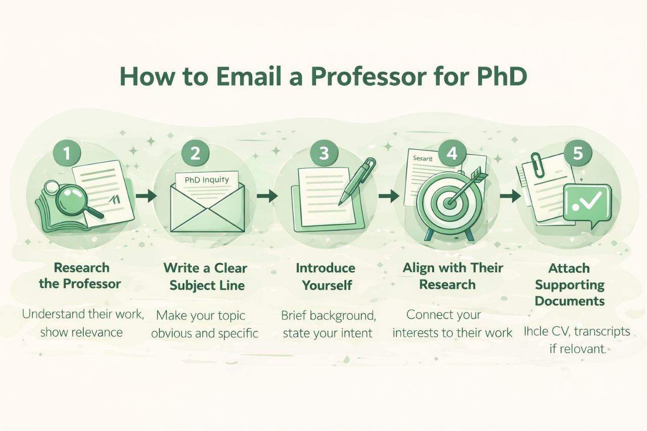How Email Professor PhD